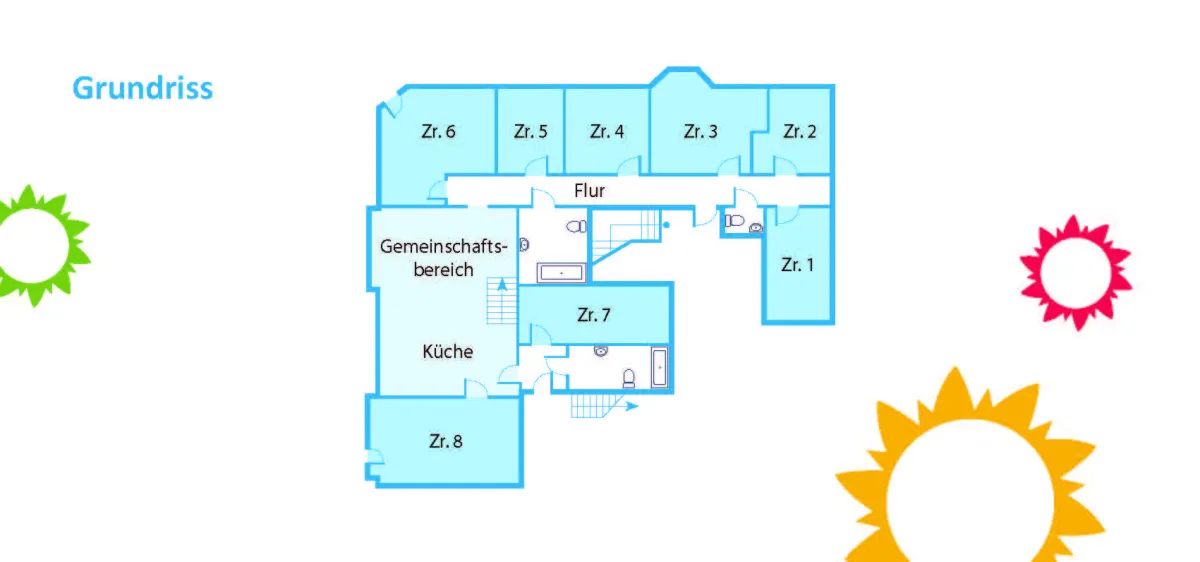 Grundriss WG