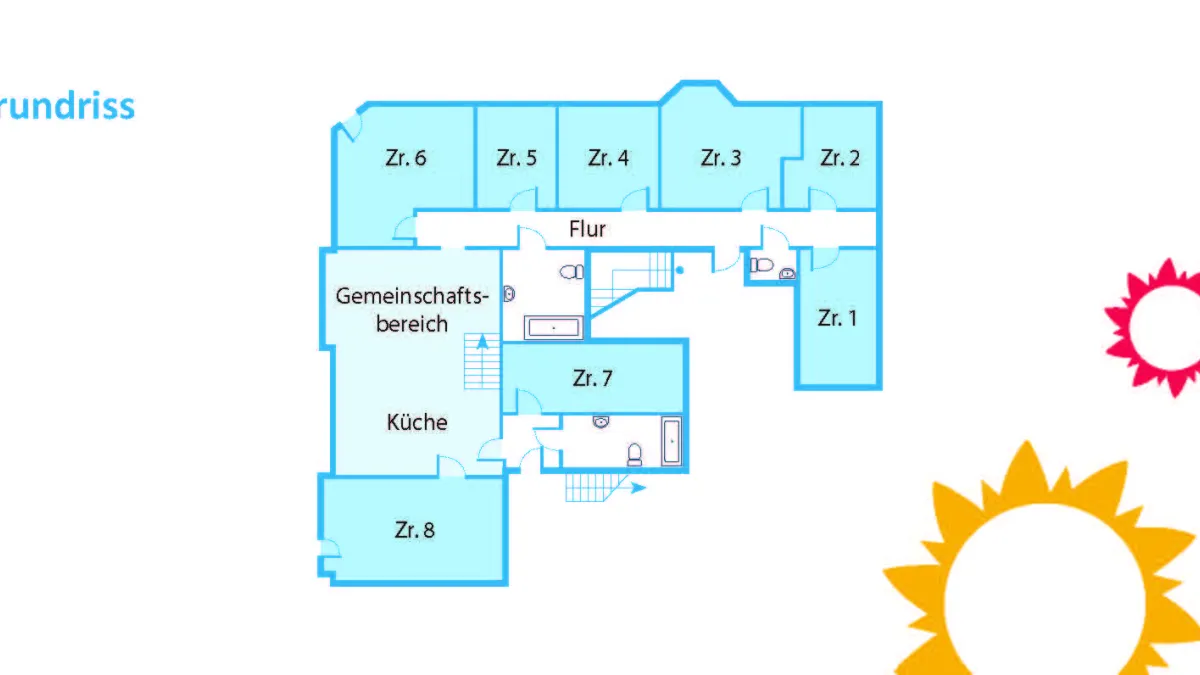 Grundriss WG